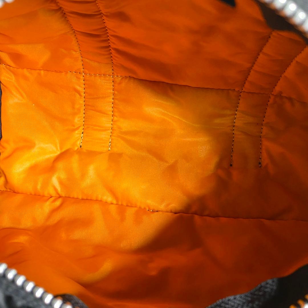 美品✨Porter タンカー ミニボストン バック 黒 ナイロン ドラムバック