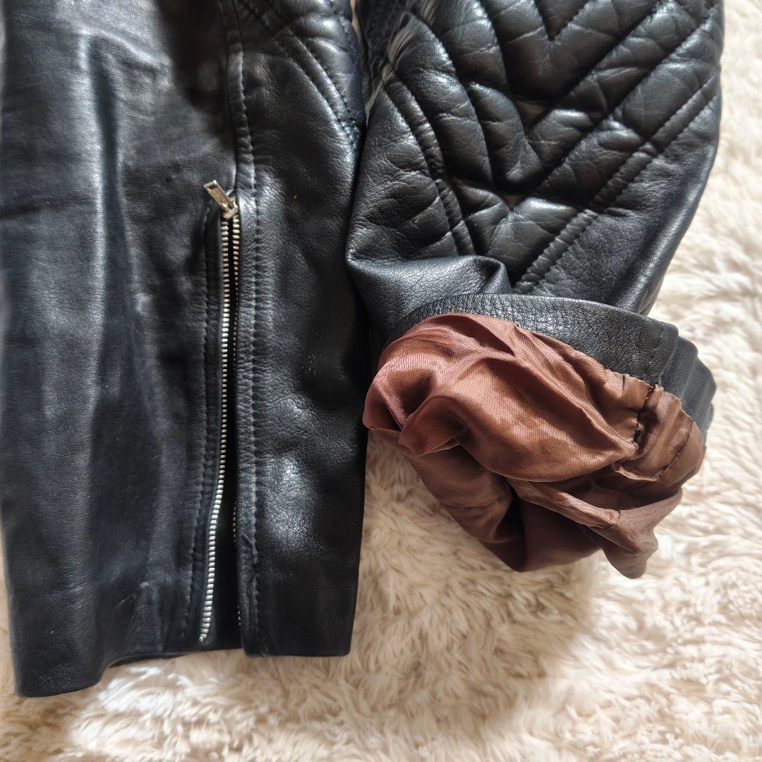 70s イノウエモーターパーツ 革ツナギ ライダースーツ ブラック