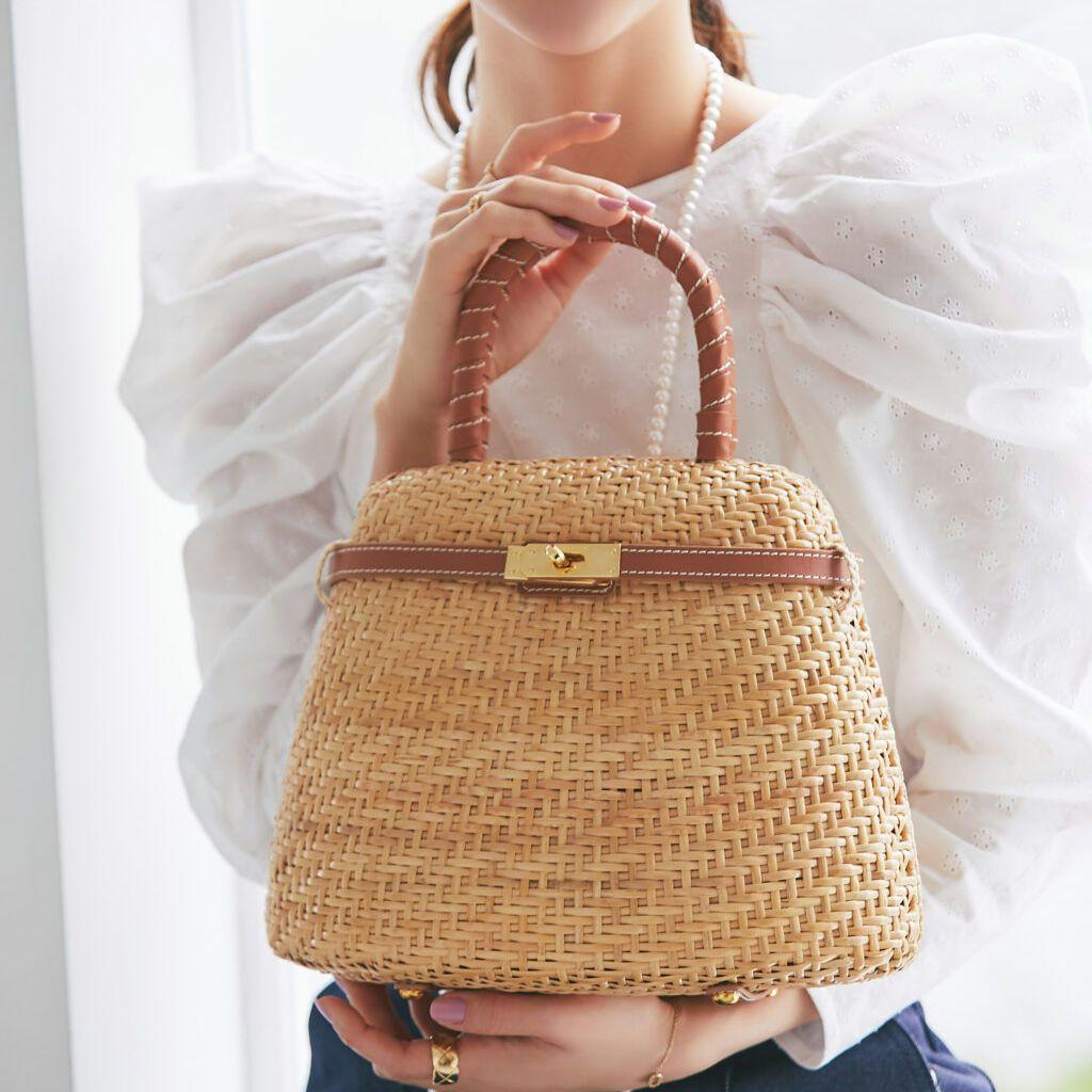 セブンテン SEVEN TEN かごバッグ miho kawahito