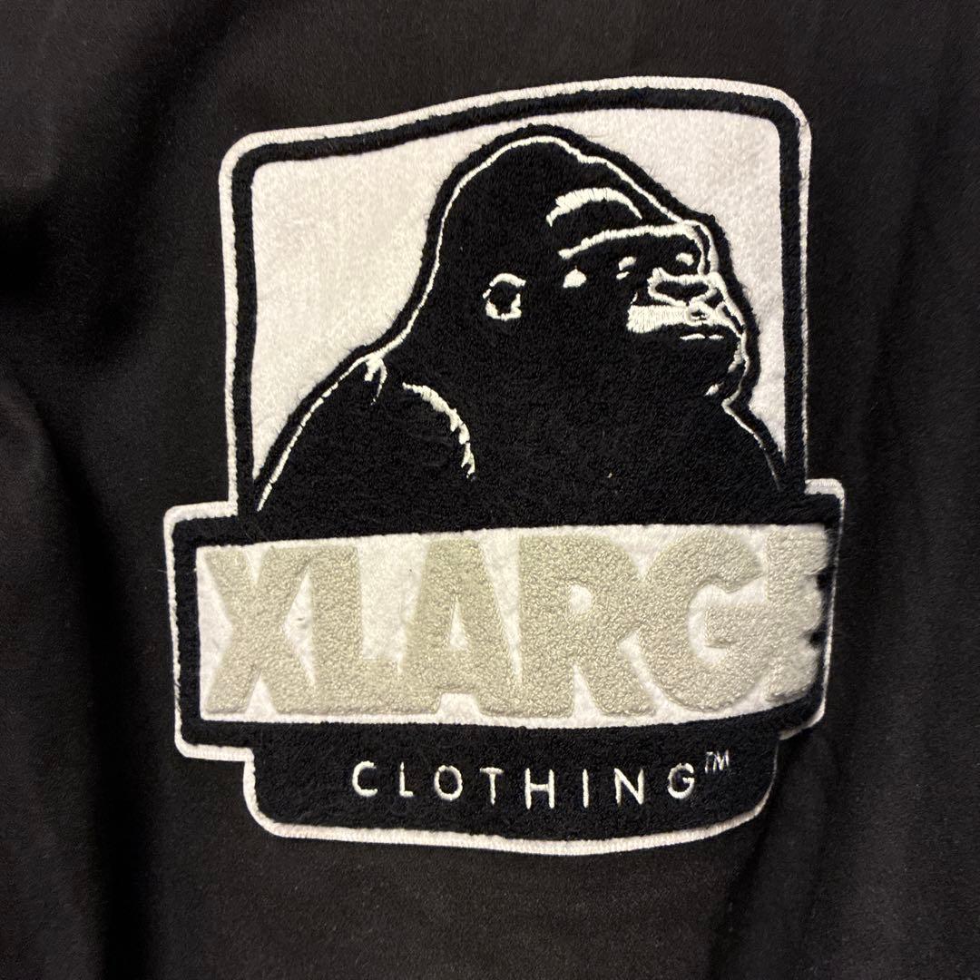 XLARGE スタジャン L ネイビー/クリーム　ストリート