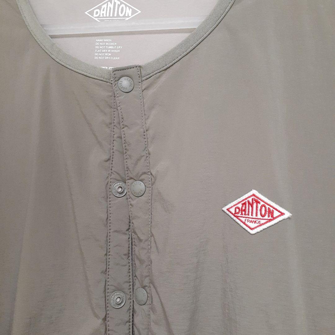 DANTON ダントン インサレーション ノーカラーナイロンジャケット 42