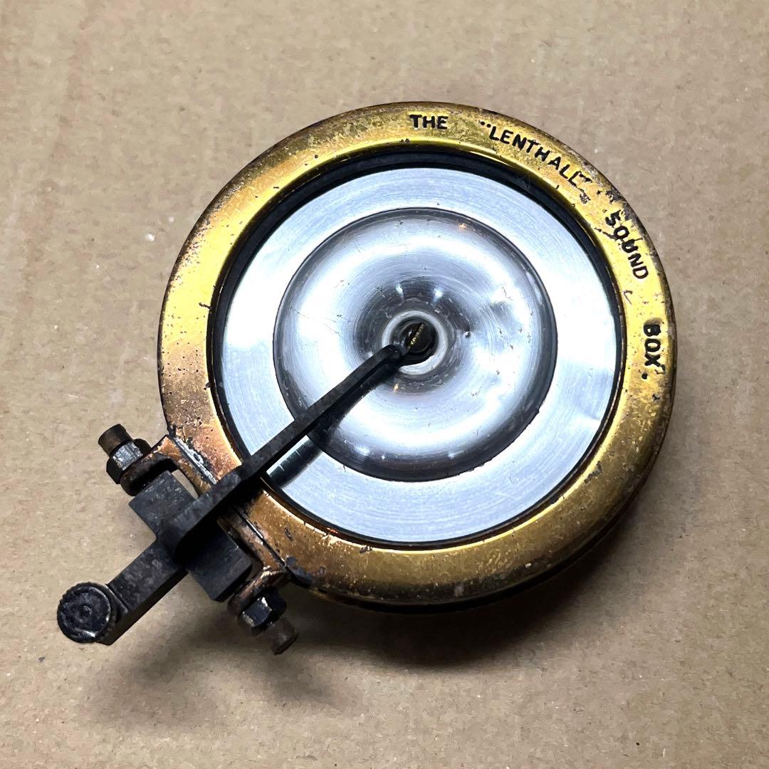 ♬ 英国製 LENTHALL 蓄音機 ゴールドメッキ サウンドボックス OH済
