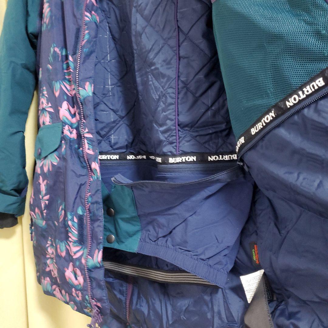 BURTON 花柄ロングジャケット&パンツ　GORE-TEX　大きいサイズ