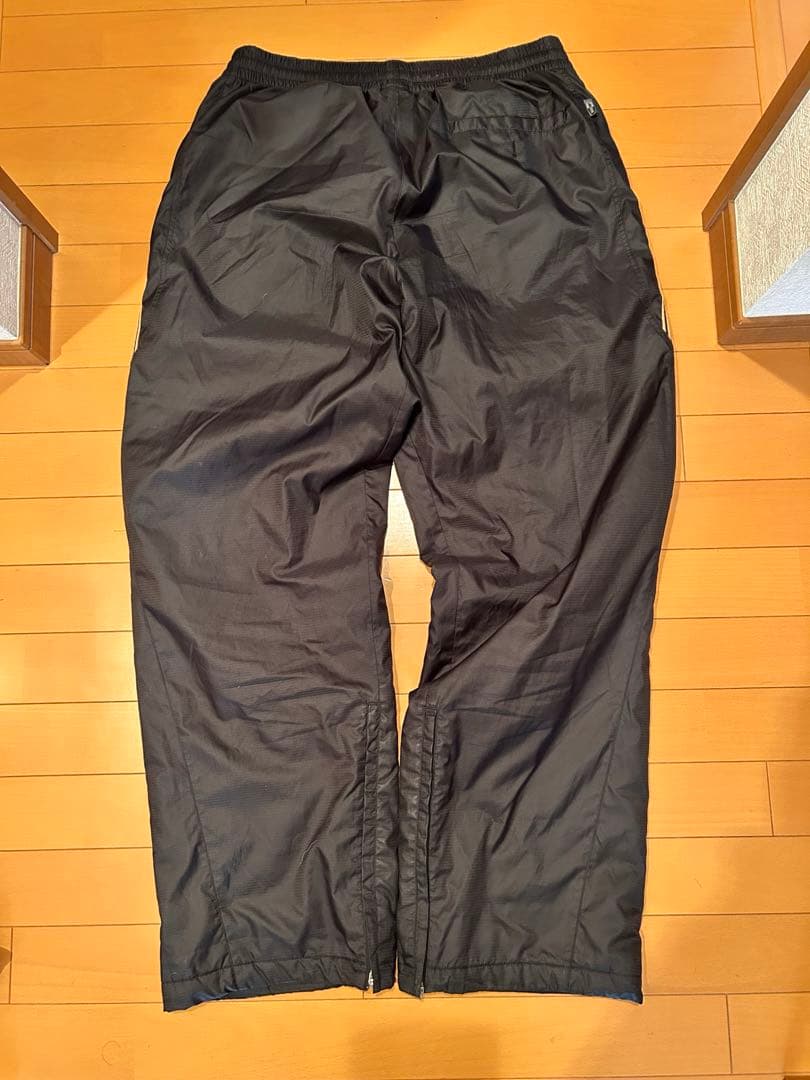 adidas プロフェッショナル ウィンドブレーカー 黒/金　セットアップ　XO