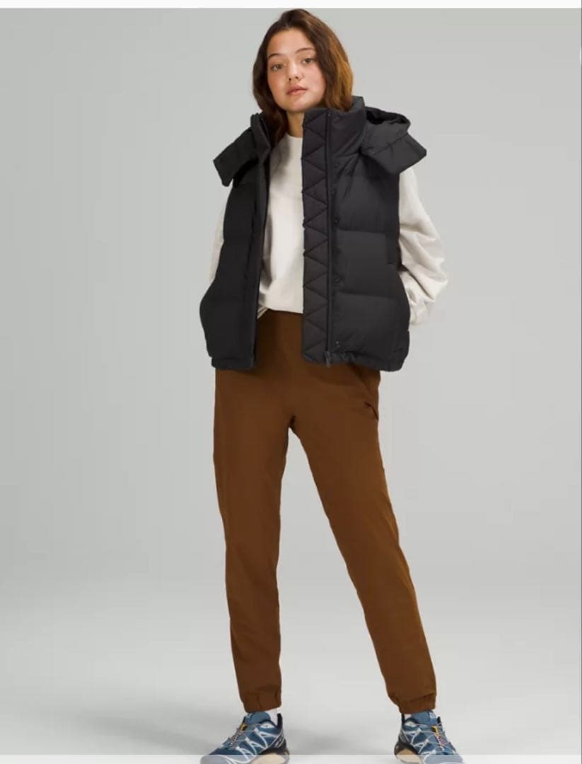 T*能様 極美品:lululemon Wunder Puff Cropped V