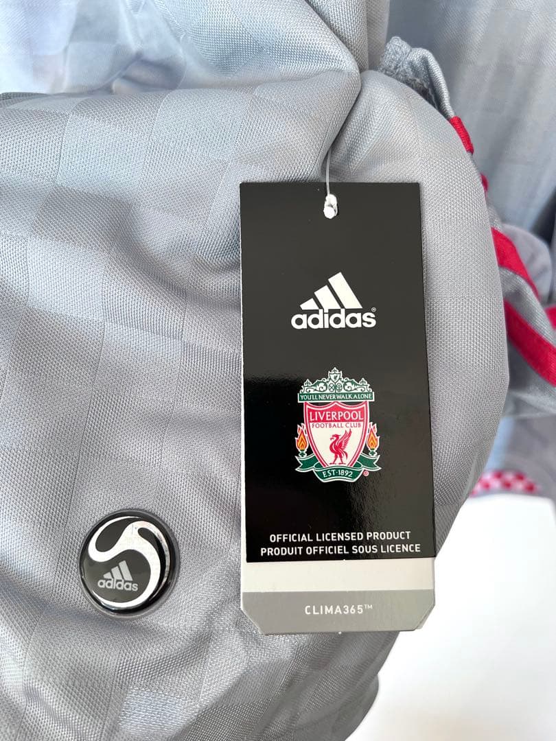 新品タグ付！08/09 リヴァプールFC ユニフォーム XL ジェラード8