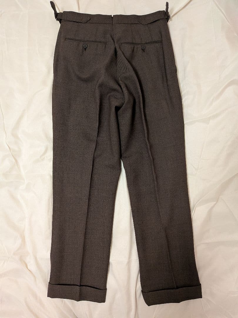 ring jacket napoli 44 スラックス ブラウン