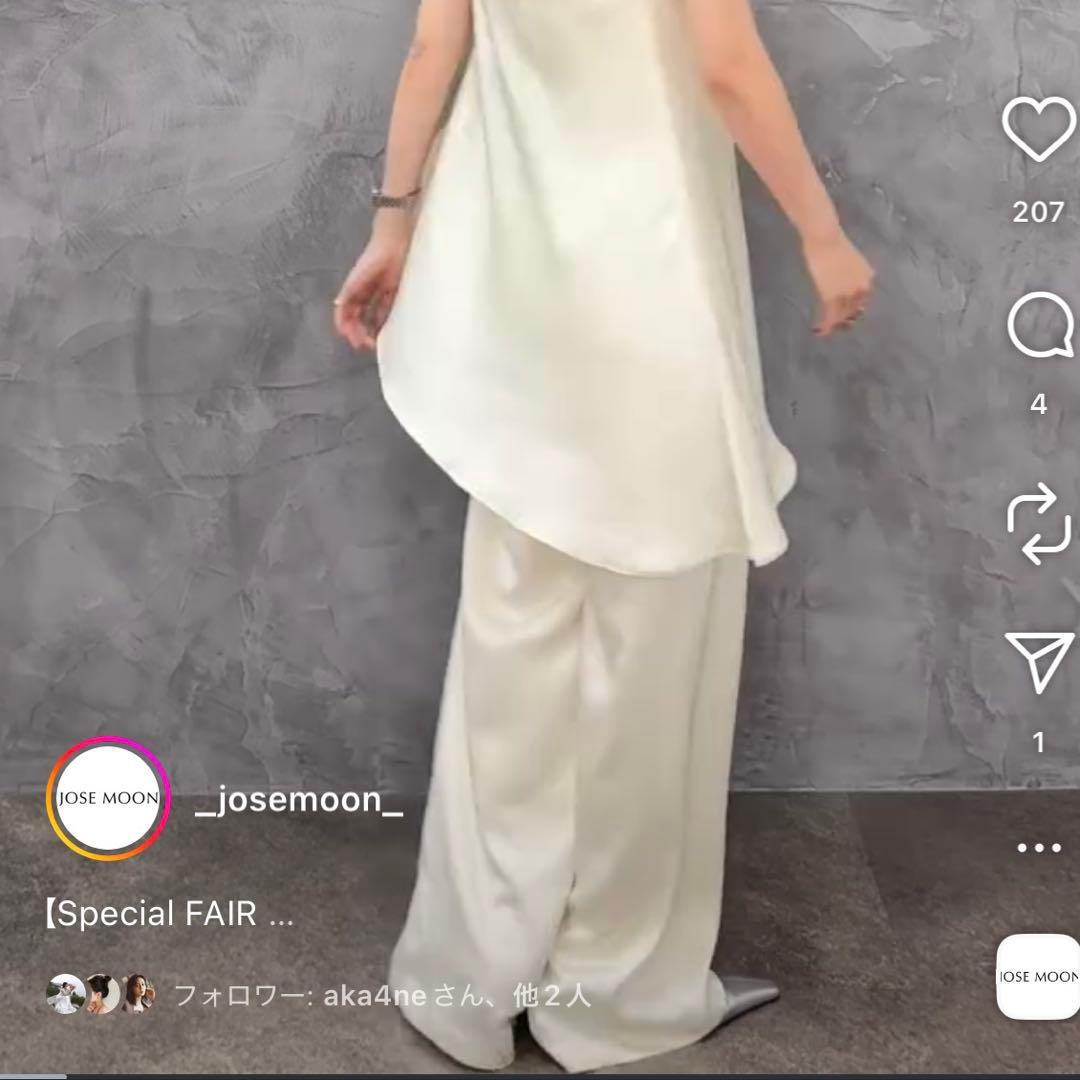 JOSE MOON グレー サロペット 36