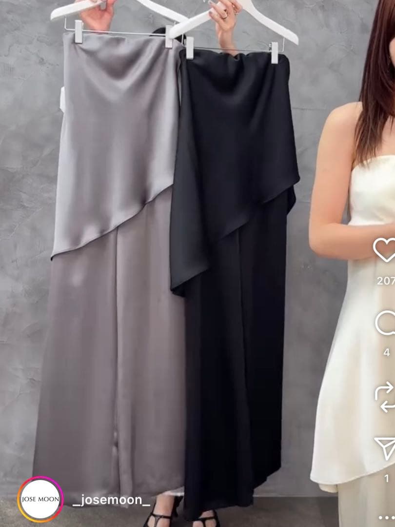 JOSE MOON グレー サロペット 36