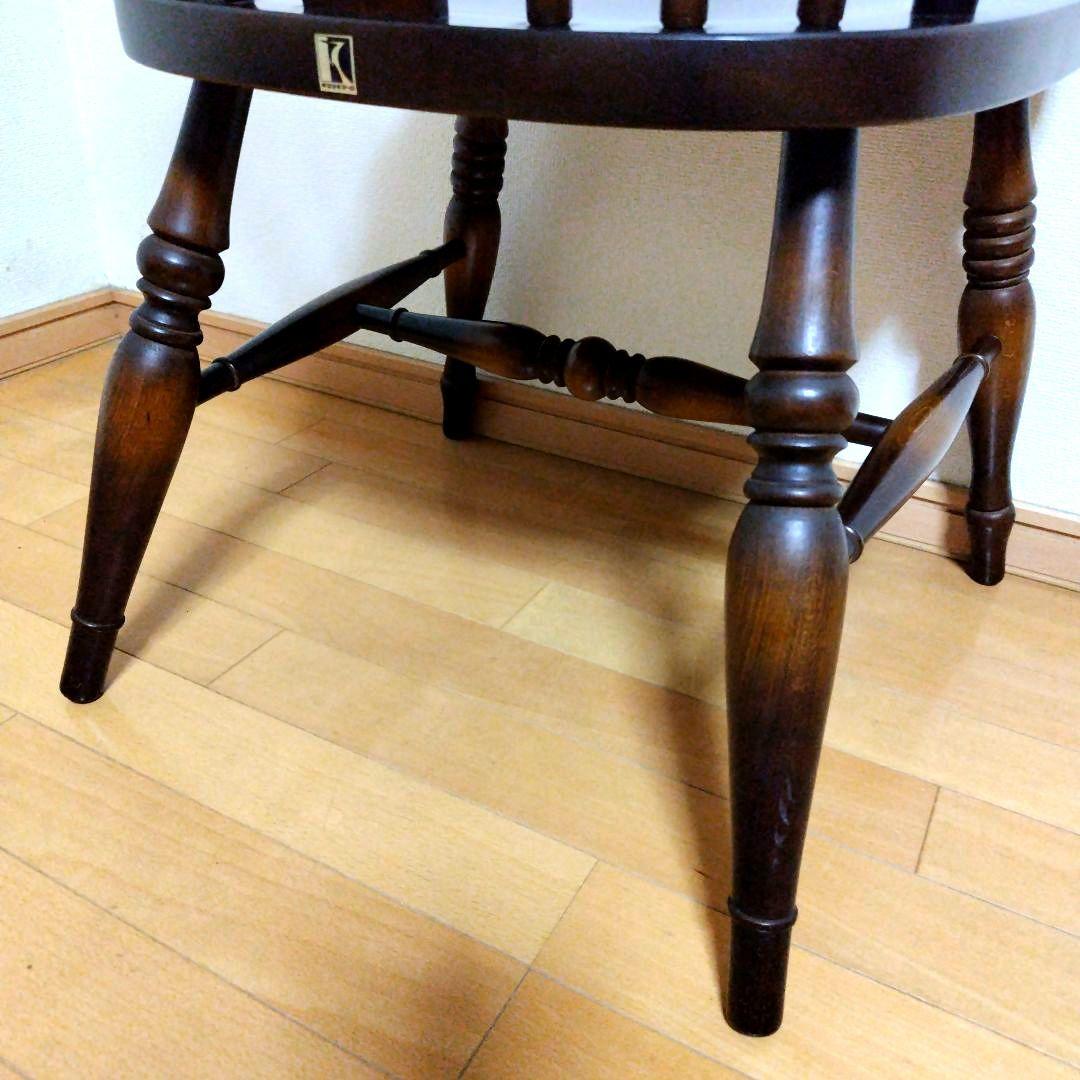 ◯まい飛騨産業　ダイニングチェア【キツツキマーク】