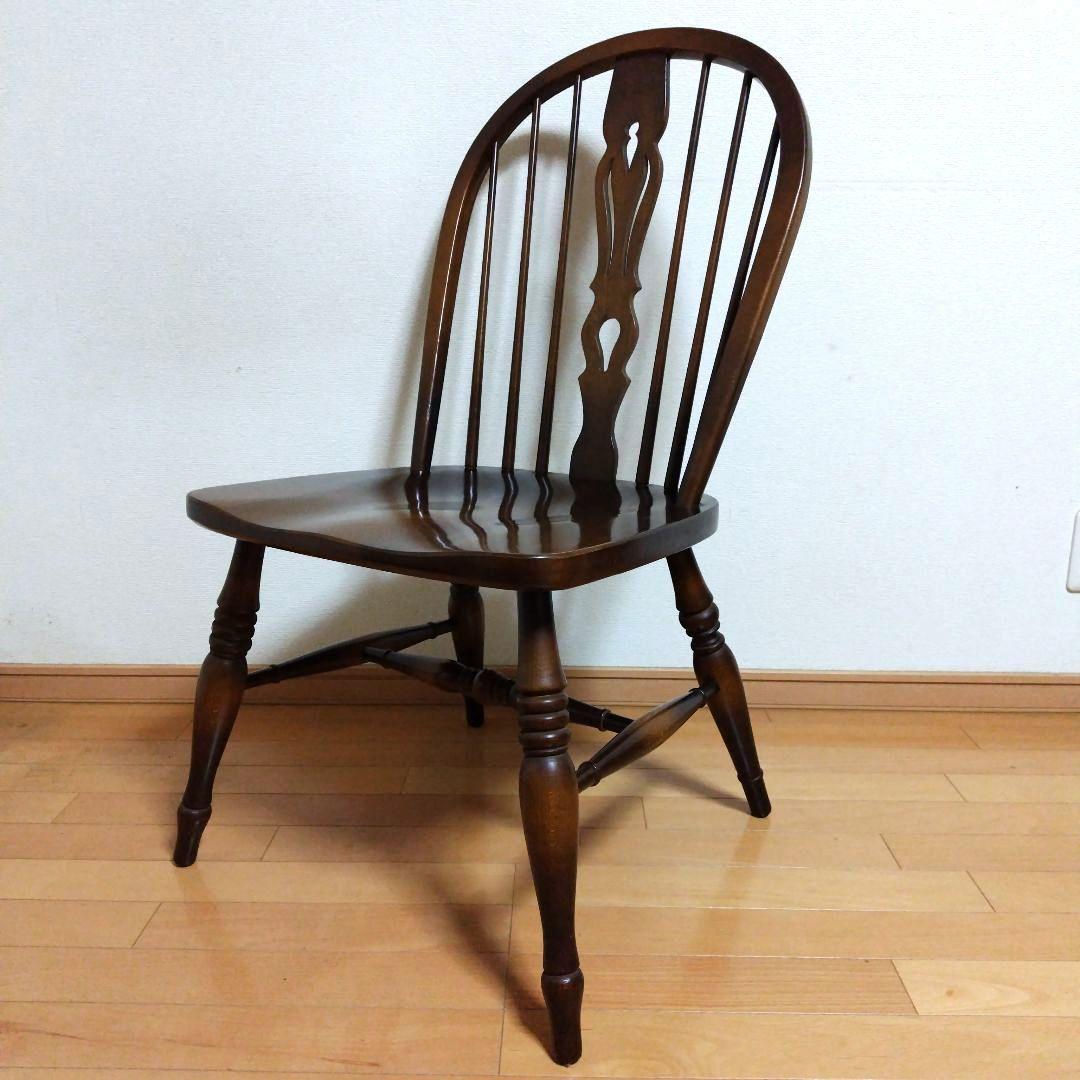 ◯まい飛騨産業　ダイニングチェア【キツツキマーク】