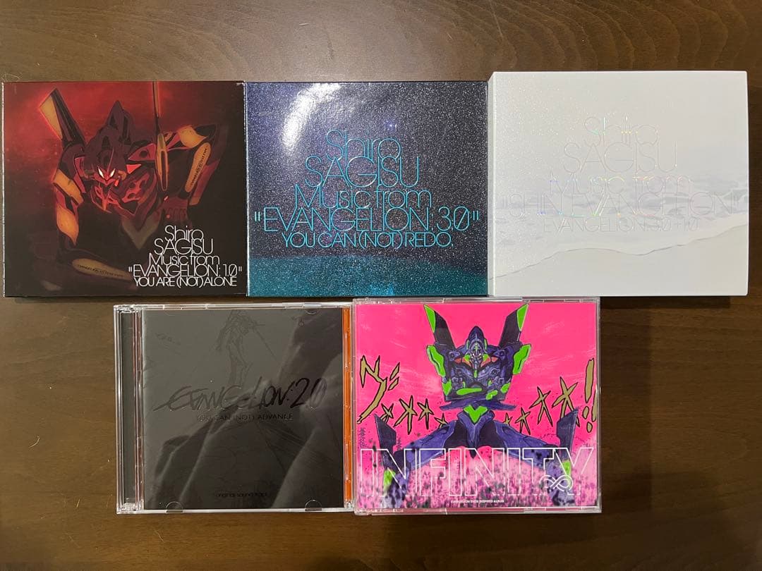 新世紀エヴァンゲリオン 音楽集 5枚セット