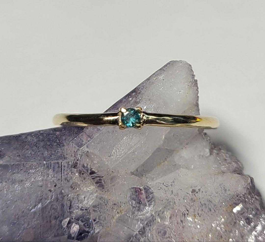 JiJikoro☆★ブラジルバターリャパライバトルマリンリング★