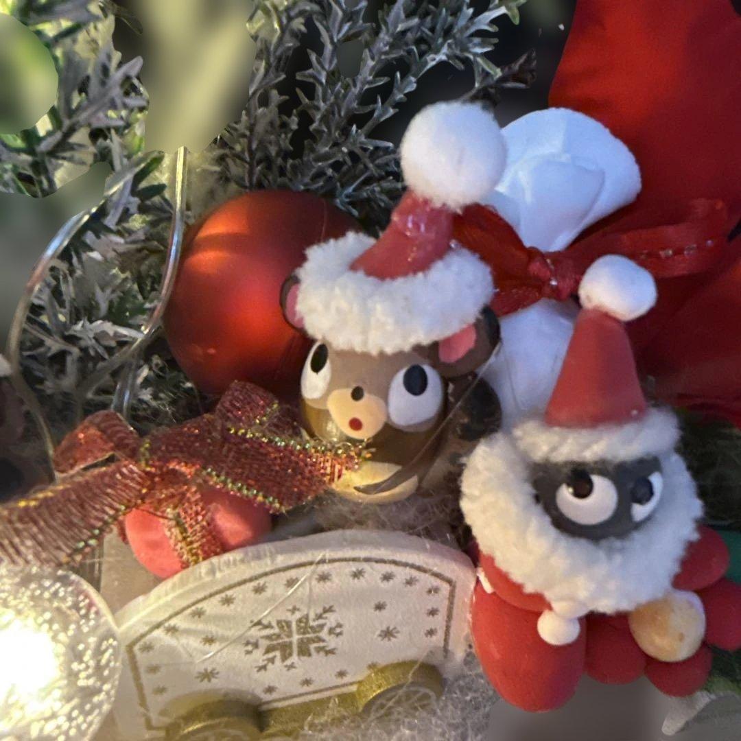 どんぐりアート♡let's goトレインクリスマスオブジェ＆タペストリー風♡