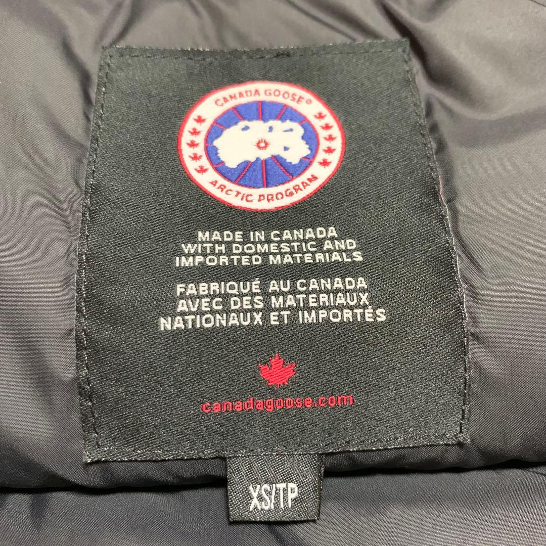 カナダグース　レディース　フリースタイル　ダウンベスト　ネイビー　サイズXS