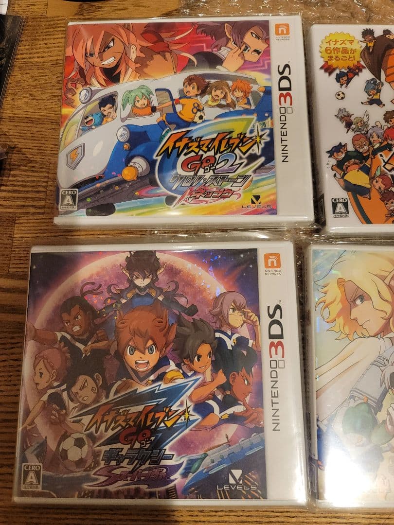 新品未開封　イナズマイレブン　3DS　6本セット