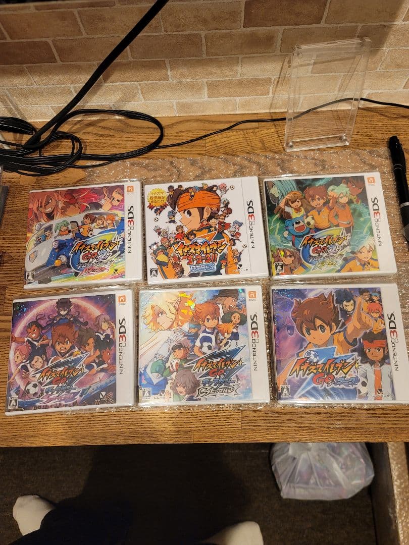 新品未開封　イナズマイレブン　3DS　6本セット