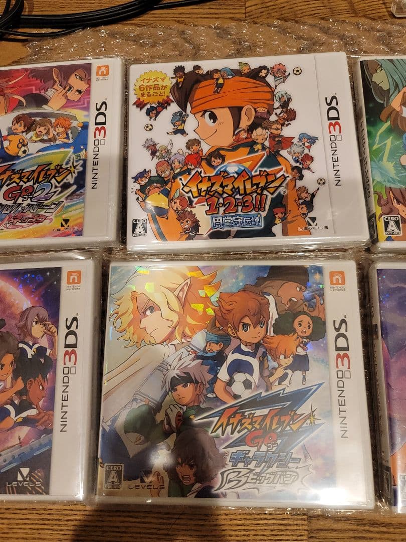 新品未開封　イナズマイレブン　3DS　6本セット