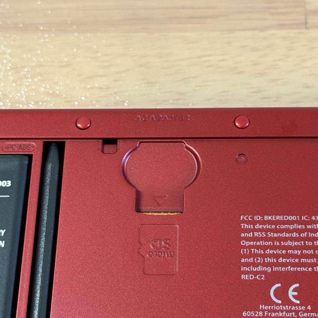 7-183 Newニンテンドー3DS LL メタリックレッド