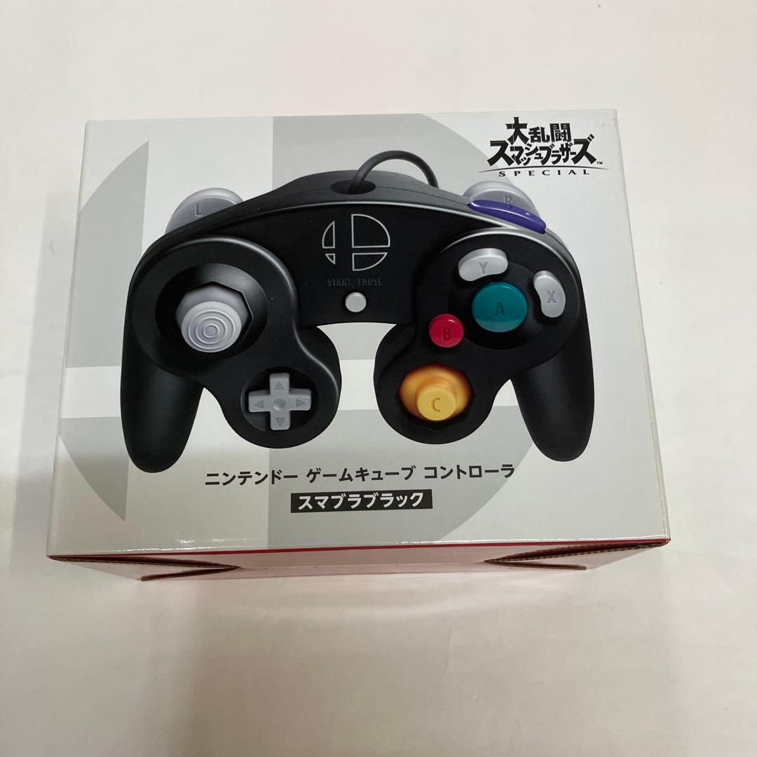 SW GCコントローラ スマブラブラック