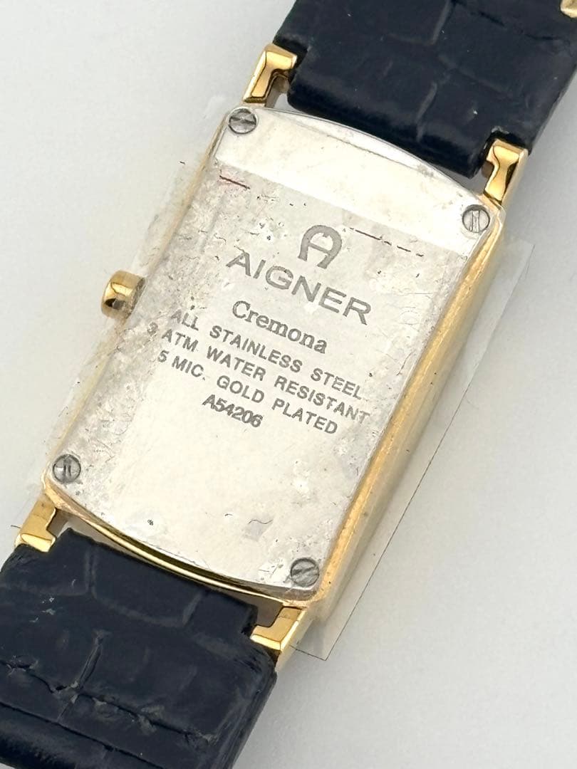 AIGNER クレモナ 未使用 レディース腕時計 動作未確認 箱付