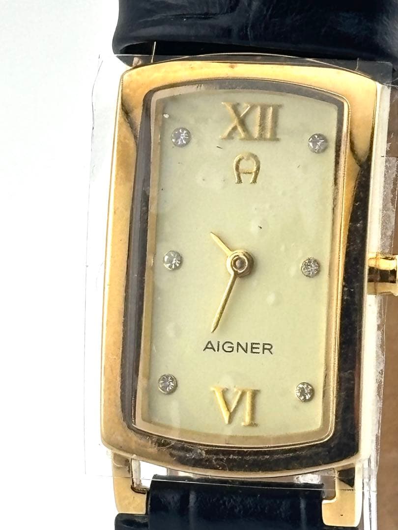AIGNER クレモナ 未使用 レディース腕時計 動作未確認 箱付