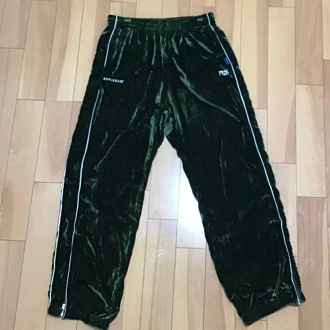 【APLLEBUM × Nas 】Velour Tracksuit Set Up