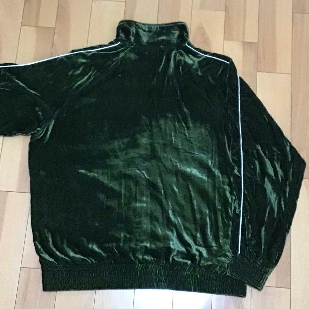 【APLLEBUM × Nas 】Velour Tracksuit Set Up