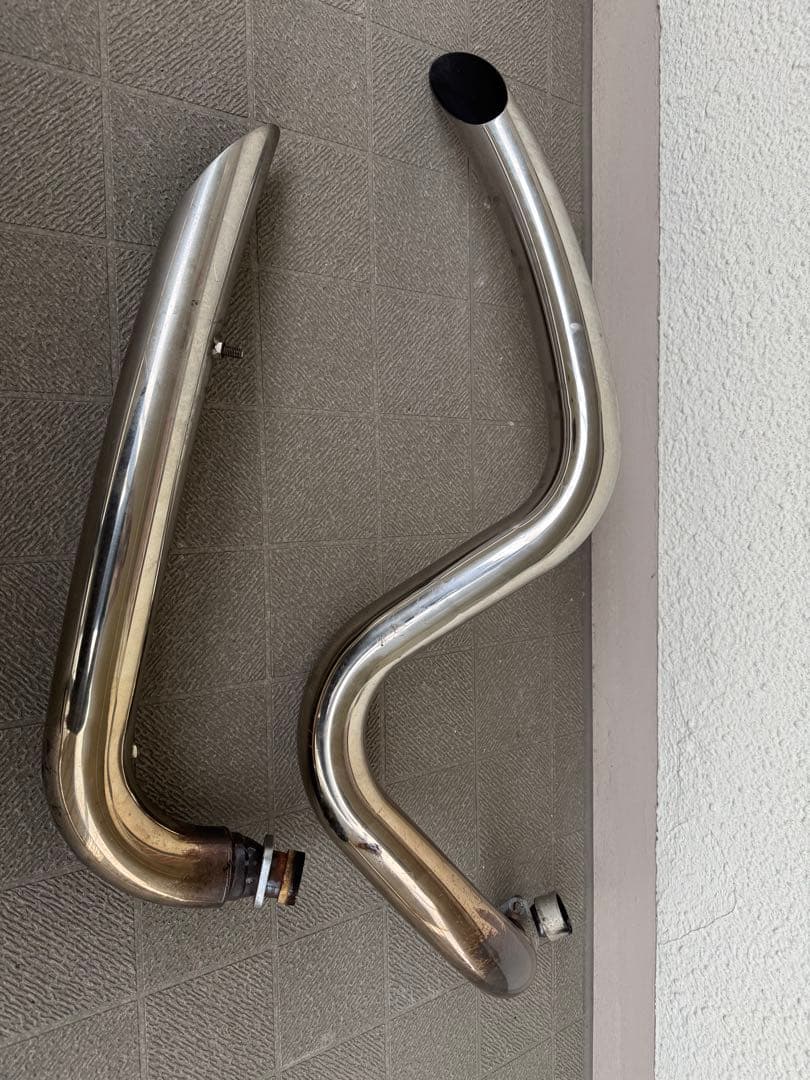 ドラッグスター400クラシック　ガレージt & fベントマフラー