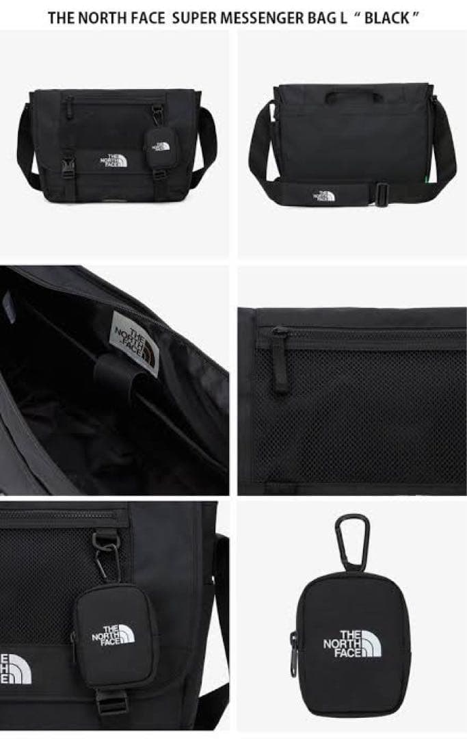 THE NORTH FACE メッセンジャーバッグ ブラック