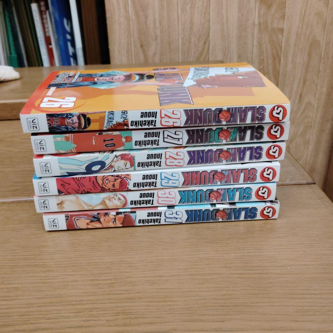 スラムダンク 26-31巻セット 山王戦　英語版