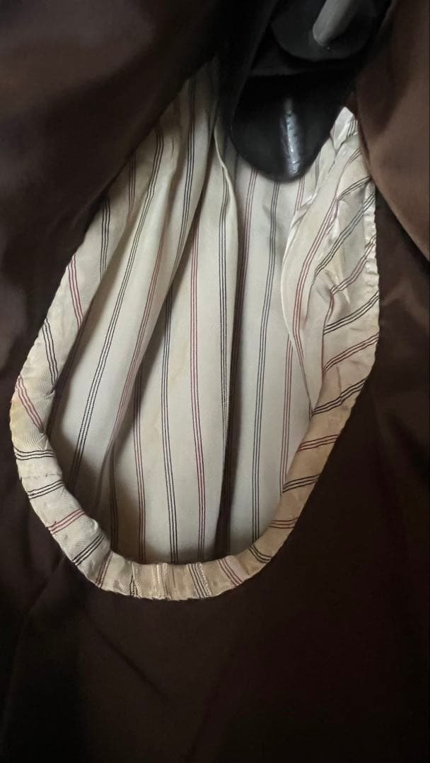 大きめスーツ　ダークブラウン ダブルブレストスーツ セット