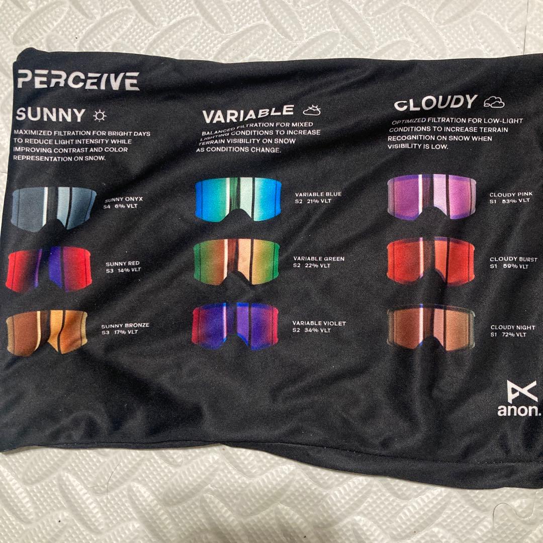 anon m5 23-24モデル レンズ3枚 フェイスガード2枚