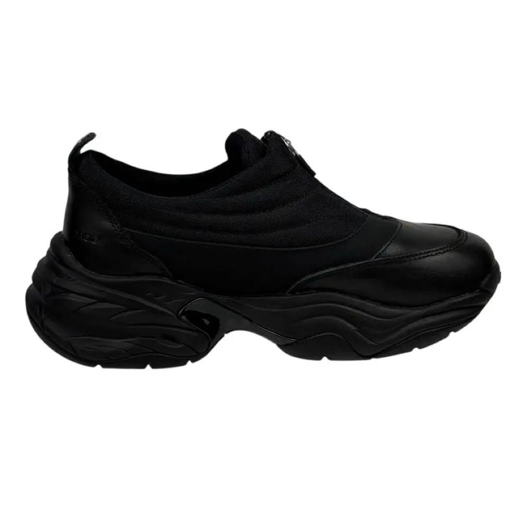 【新品同様】OAO オーエーオー　24cm スニーカー　FOUNTAIN 黒