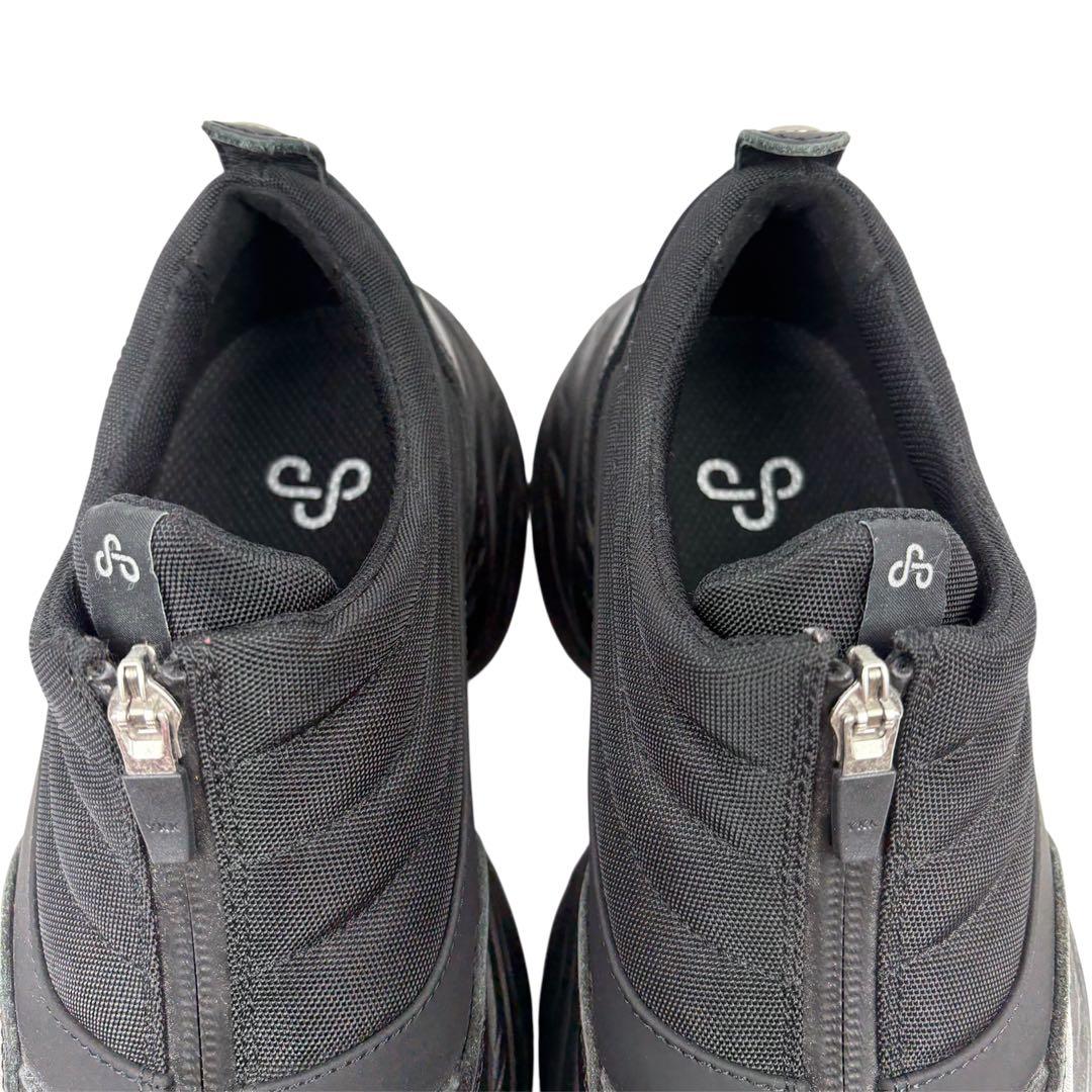 【新品同様】OAO オーエーオー　24cm スニーカー　FOUNTAIN 黒