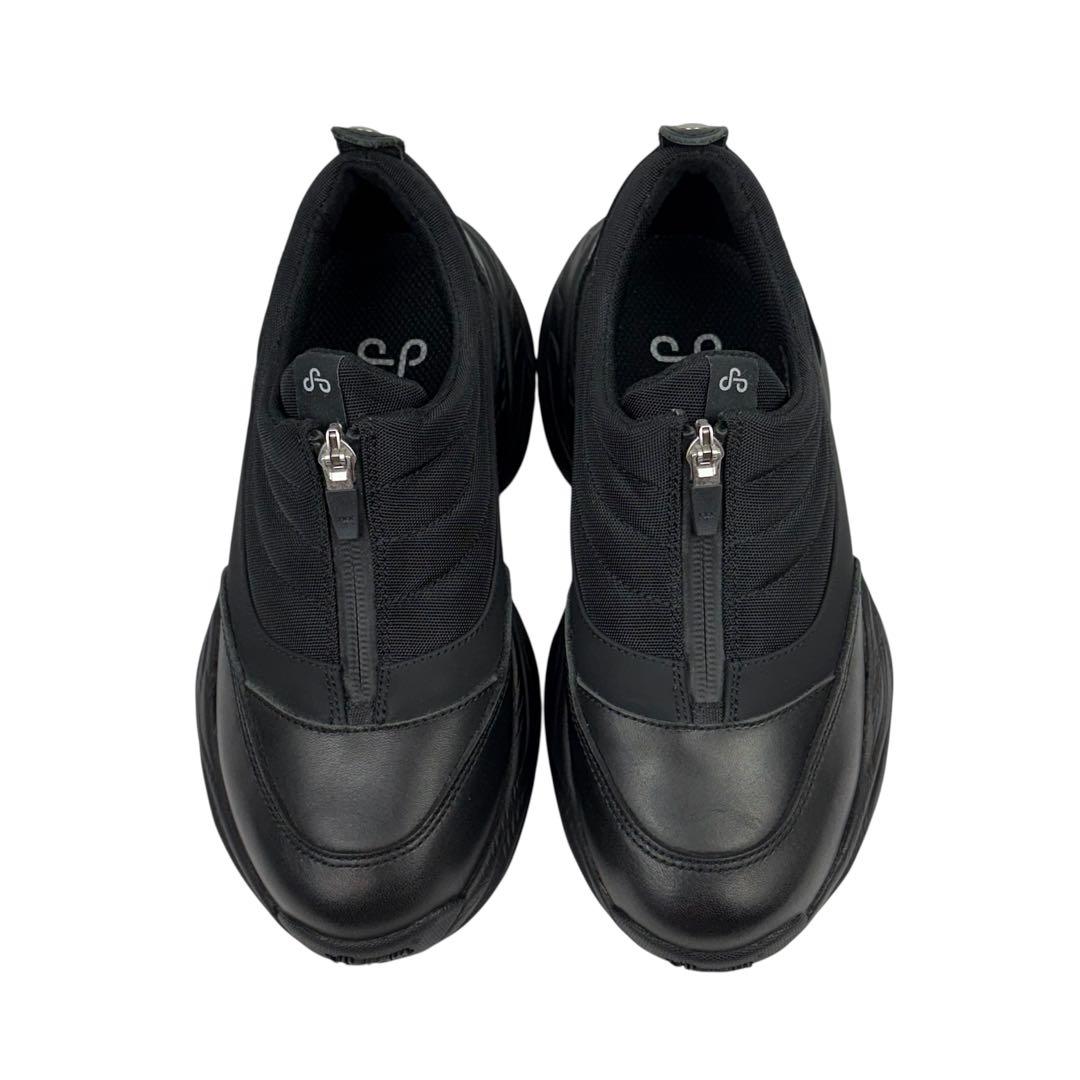 【新品同様】OAO オーエーオー　24cm スニーカー　FOUNTAIN 黒