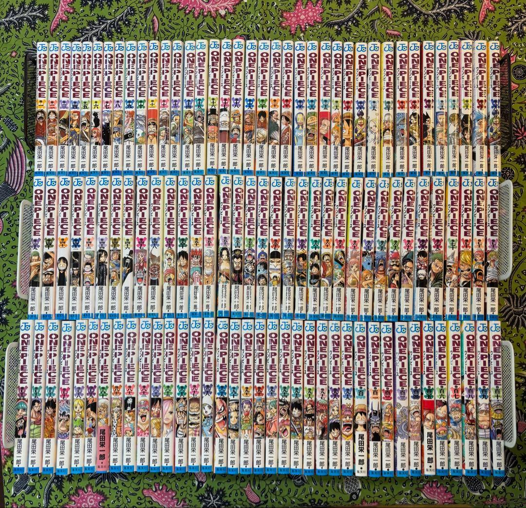 ‼︎ 美品‼︎ ワンピース 1〜110巻 全巻 尾田栄一郎