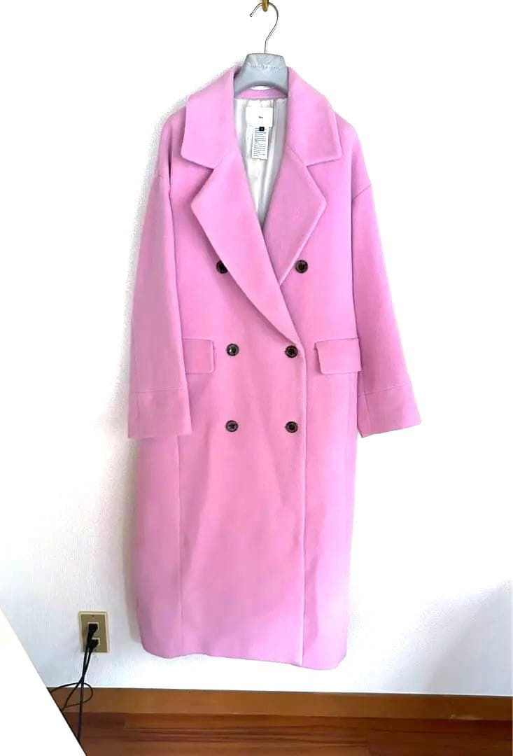 ダブルスタンダード　ピンク　コート