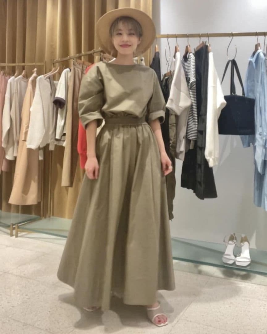 極美品◆ウィムガゼット 2024ss ドッキング ワンピース