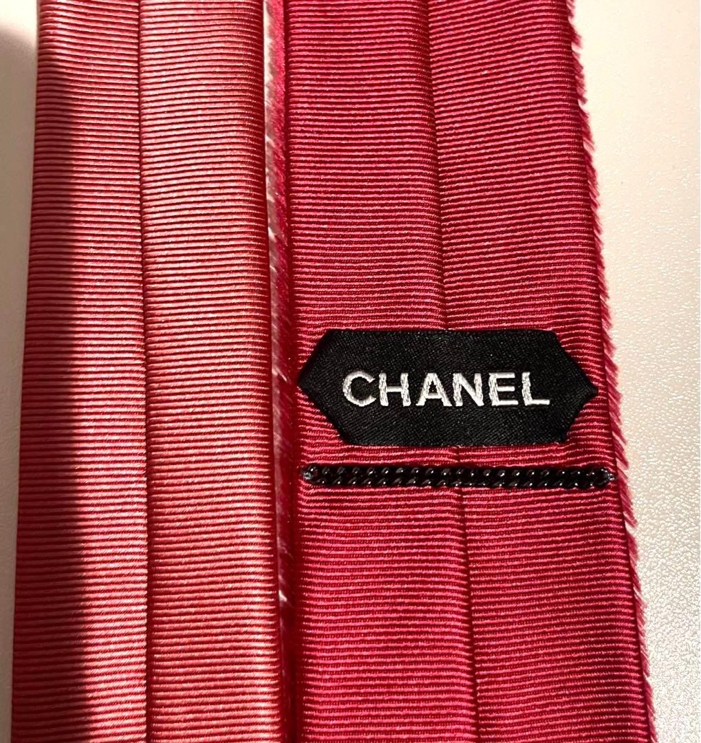 【専用】CHANEL シャネル ネクタイ ココマーク ロゴ シルク