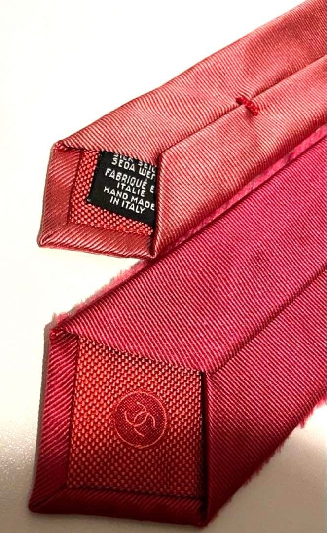 【専用】CHANEL シャネル ネクタイ ココマーク ロゴ シルク