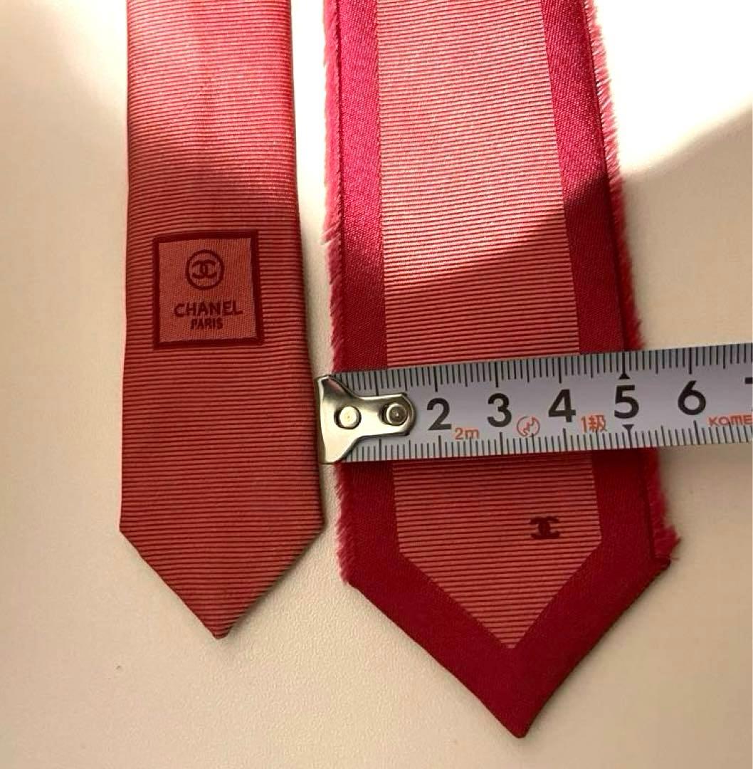 【専用】CHANEL シャネル ネクタイ ココマーク ロゴ シルク