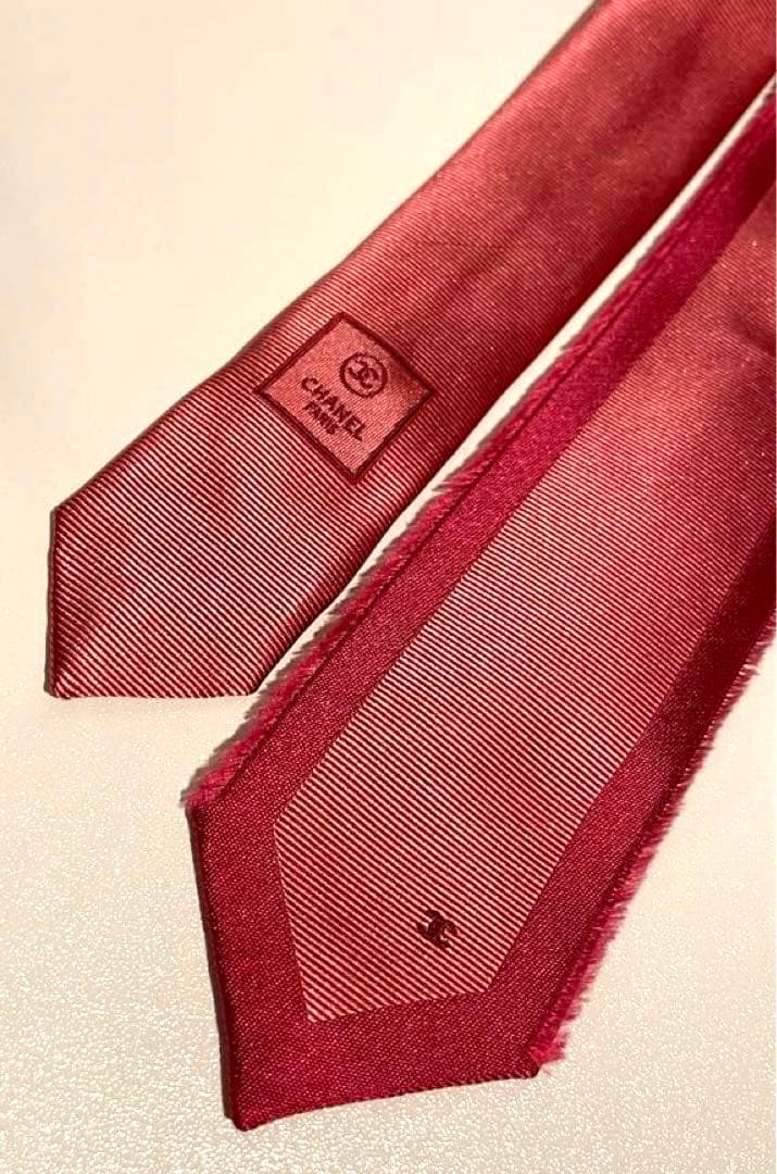 【専用】CHANEL シャネル ネクタイ ココマーク ロゴ シルク