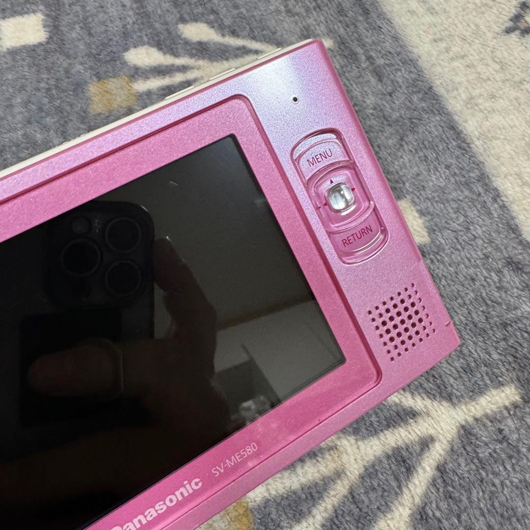 パナソニック　防水テレビ　ワンセグ　SV-ME580