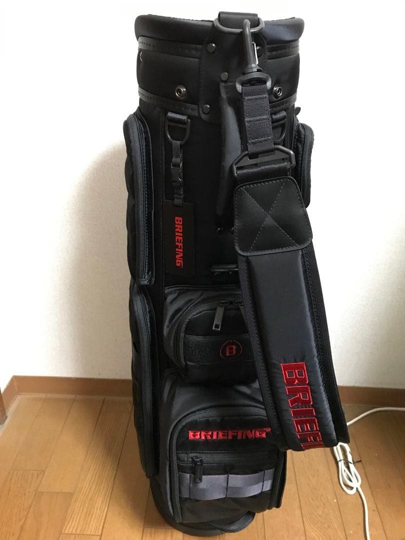 【極美品・値下不可】ブリーフィング キャディバッグ CR-6 軽量 カートタイプ