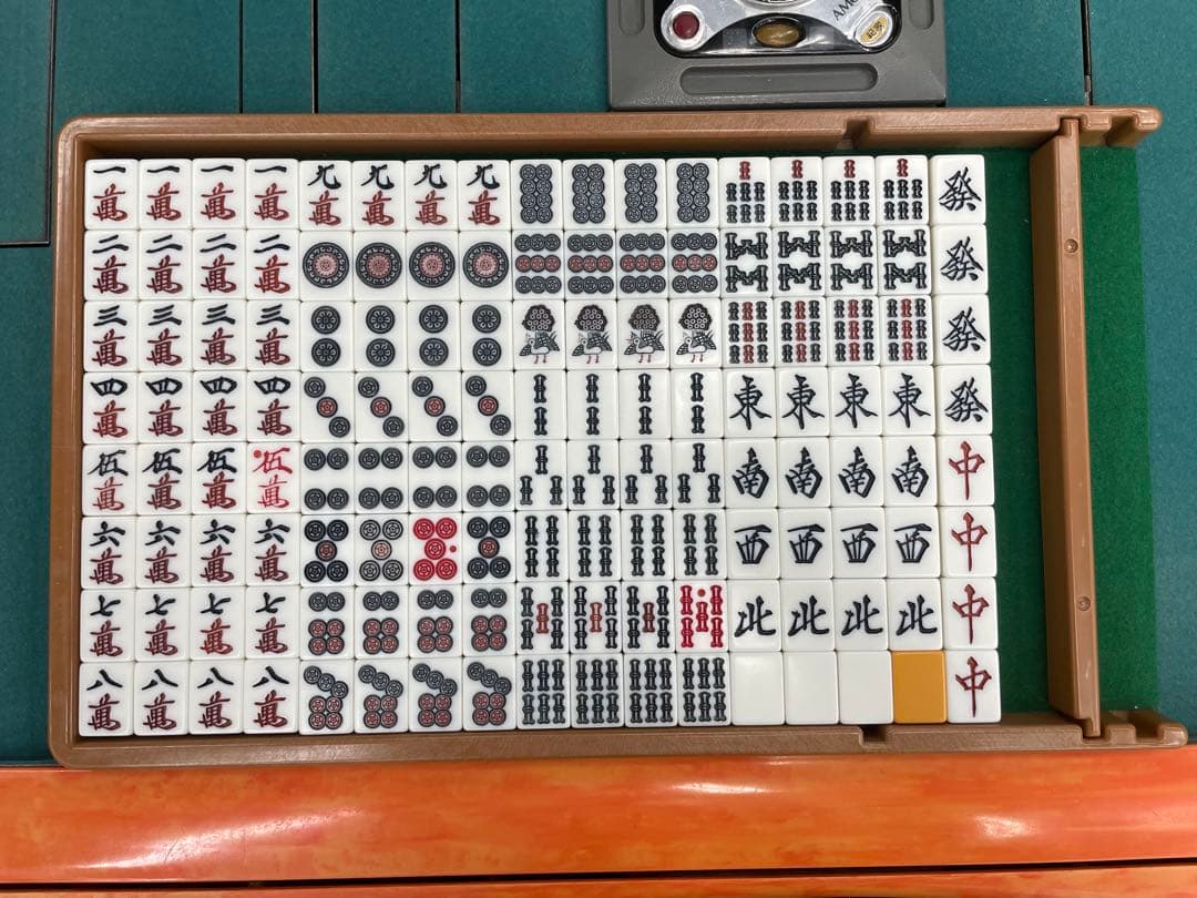 麻雀牌　アモス　黄色 アルティマ、レックス 全自動麻雀卓用麻雀牌