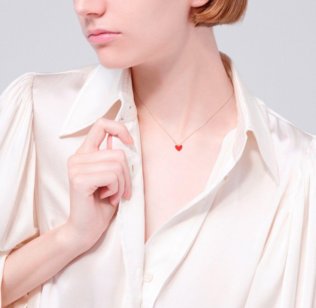 AHKAH ティランハートネックレス