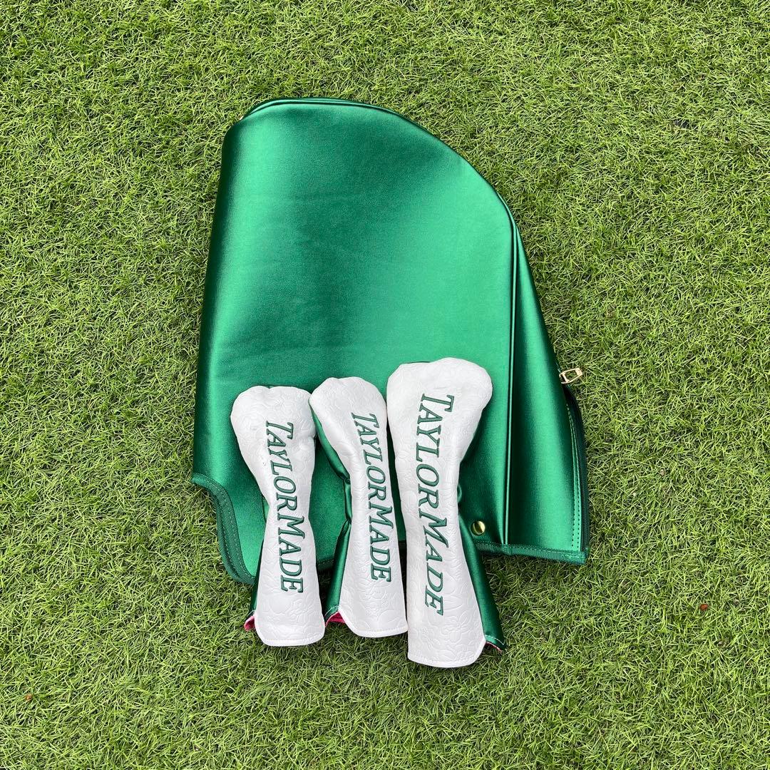 【限定品】TAYLORMADE キャディバッグ　ヘッドカバーセット　マスターズ
