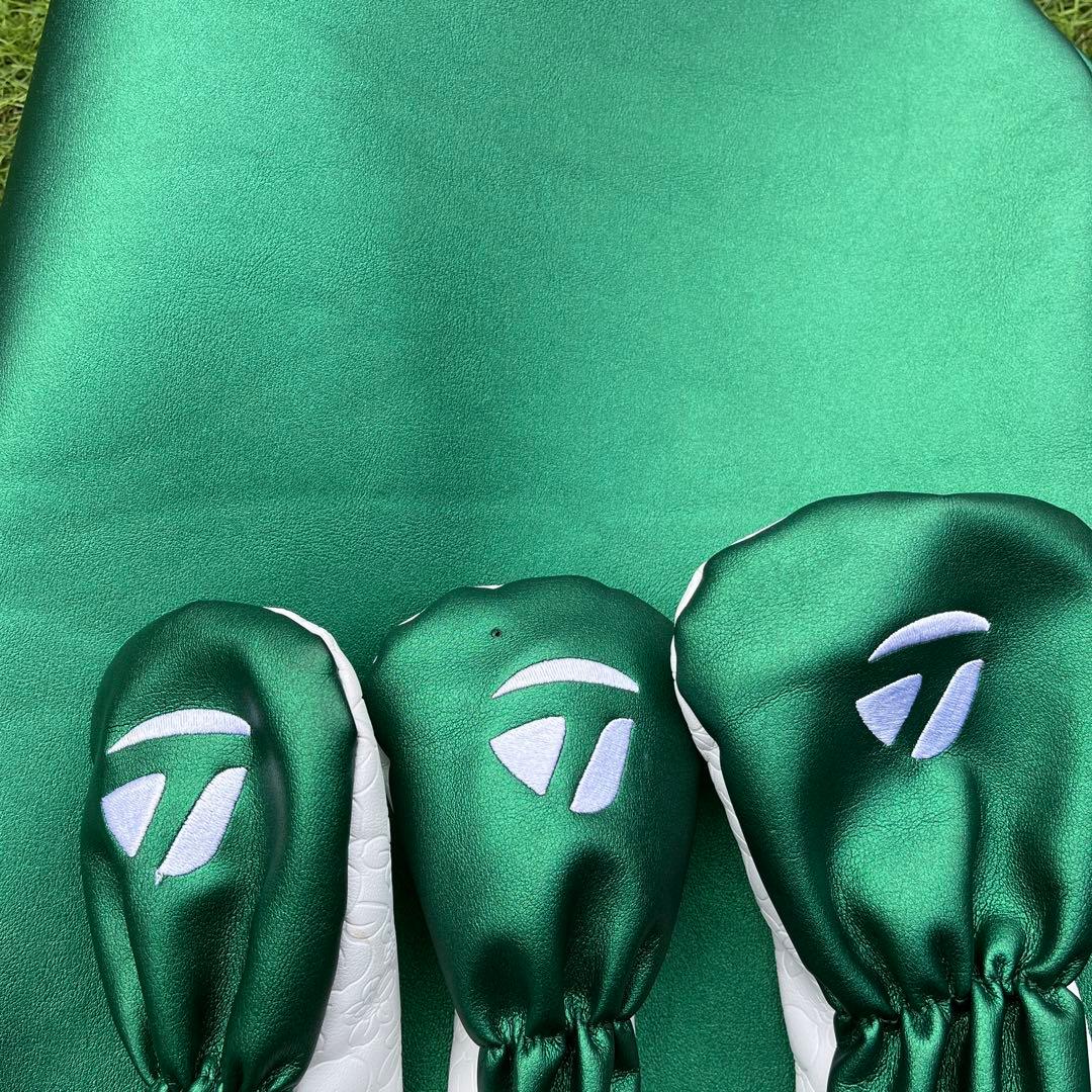 【限定品】TAYLORMADE キャディバッグ　ヘッドカバーセット　マスターズ