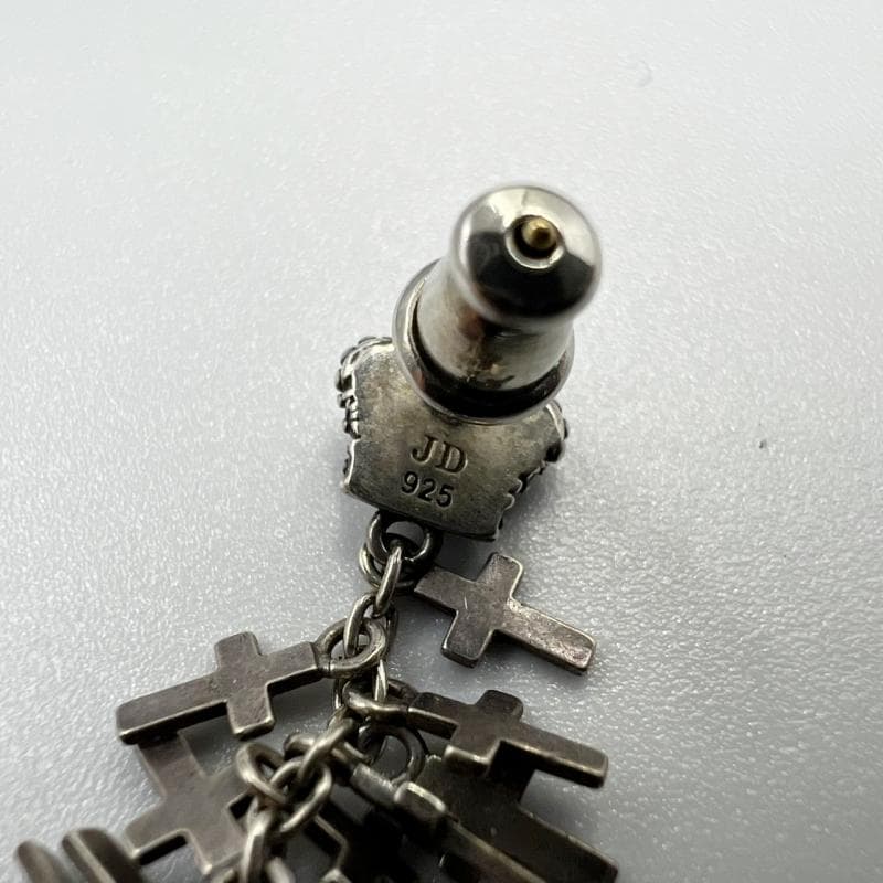 KankuJustin Davis ピアス スイング クラウン クロス